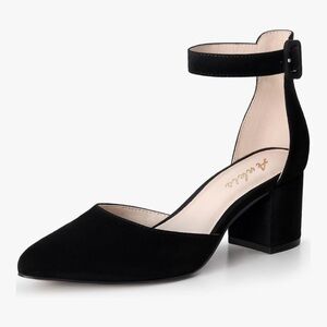 Women’s Black Strappy Heels